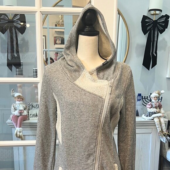 Mondetta Woman's Sweater Jacket Heather gray M - Picture 2 of 13